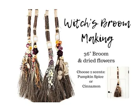 Witch's Broom & Dried Flower Making