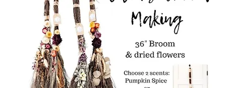 Witch's Broom & Dried Flower Making