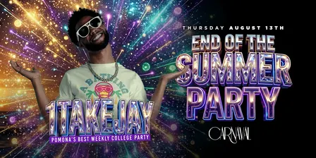 CARNAVAL NIGHTCLUB THURSDAYS PRESENTS PERFORMING LIVE : 1TAKEJAY