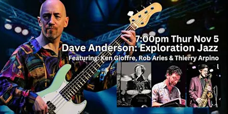 Dave Anderson: Exploration Jazz..World, Jazz, Minimalism, Progressive...