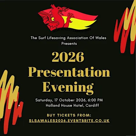 Surf Lifesaving Association of Wales Presentation Night 2026