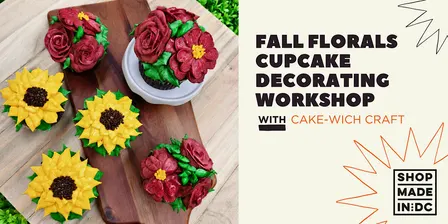 Fall Florals Cupcake Decorating w/ Cake-wich Craft
