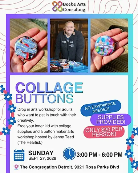 Collage Buttons