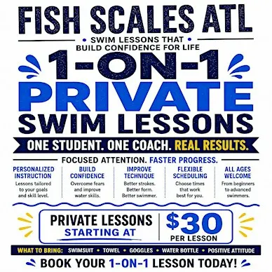 1-on-1 Swim Lessons