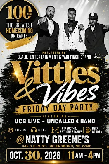 Vittles & Vibes – 100 Years of Homecoming Edition - 2026