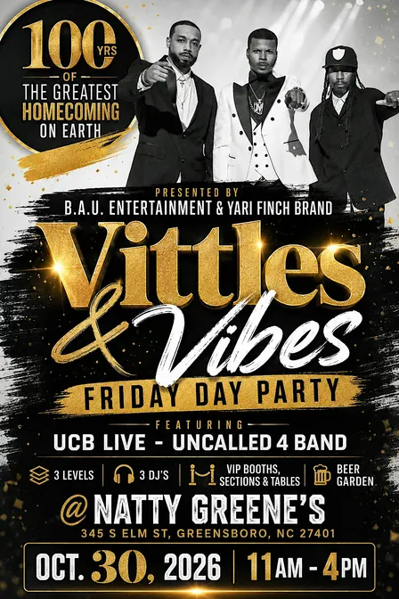 Vittles & Vibes – 100 Years of Homecoming Edition - 2026