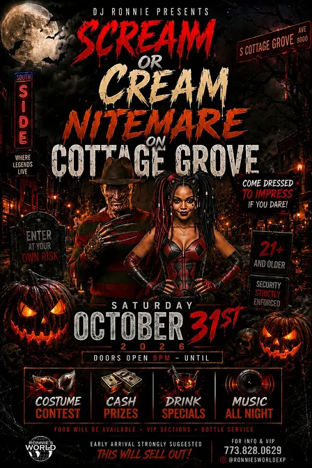 Scream or Cream Nightmare on Cottage Grove Ave.