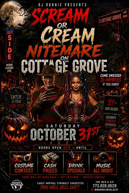 Scream or Cream Nightmare on Cottage Grove Ave.