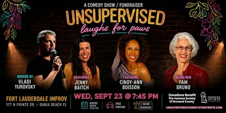 UNSUPERVISED, a Comedy Show/ Fundraiser