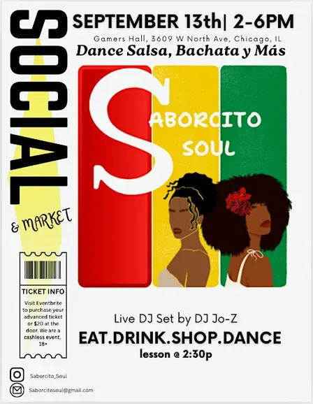 Saborcito Soul Day Social & Market *September Social