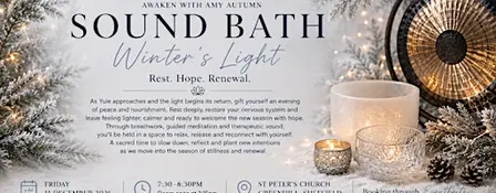 Winters Light Sound Bath