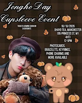 Jongho Day Cupsleeve event