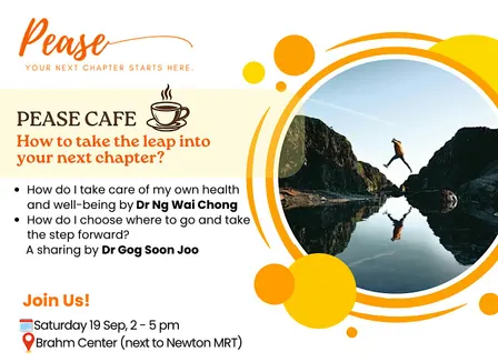 Pease Cafe: How to take the leap into your next chapter?