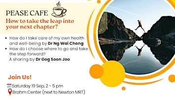 Pease Cafe: How to take the leap into your next chapter?