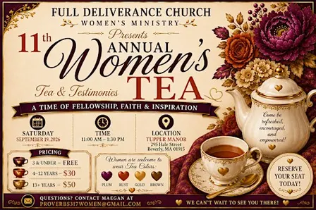Full Deliverance Church 11th Annual Women's Tea