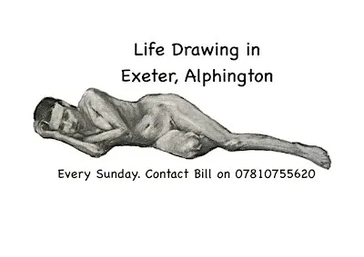 Sunday life drawing at Alphington