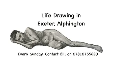 Sunday life drawing at Alphington