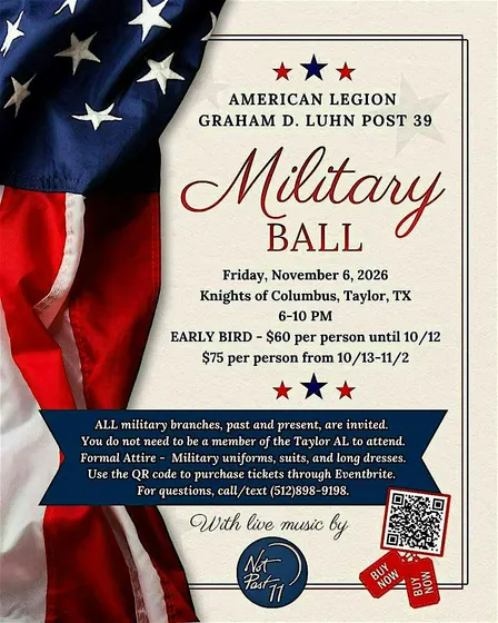 American Legion Graham D. Luhn Post 39 Military Ball