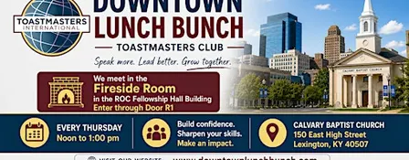 Downtown Lunch Bunch Toastmasters Club