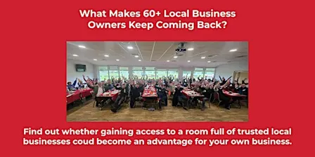Every Thursday, 60+ Local Business Owners Meet Here. Why?