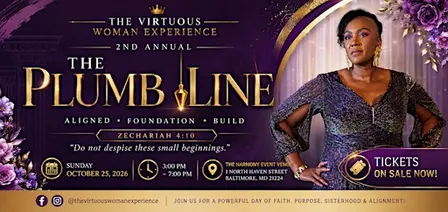 The Virtuous Woman Experience, The Plumb Line
