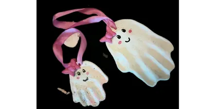 Little Hands Ghost Ornaments