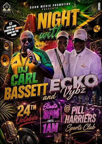 A Night with DJ Carl Bassett & Ecko