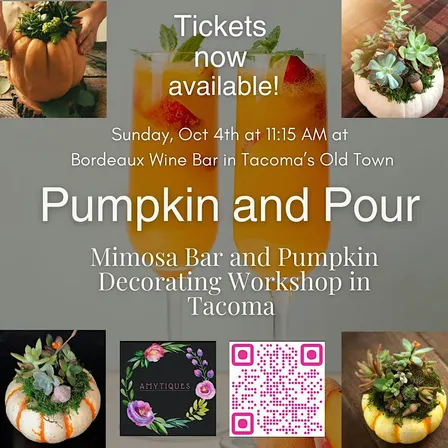 Pumpkin and Pour #1 in Tacoma's Old Town (Sun/04Oct26)