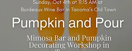 Pumpkin and Pour #1 in Tacoma's Old Town (Sun/04Oct26)