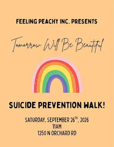 “Tomorrow Will Be Beautiful” Suicide Prevention Walk