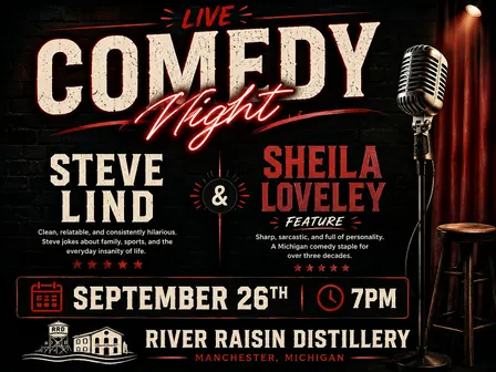 RRD Comedy Night – Saturday, September 26th