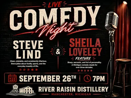 RRD Comedy Night – Saturday, September 26th