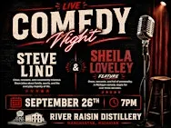RRD Comedy Night – Saturday, September 26th