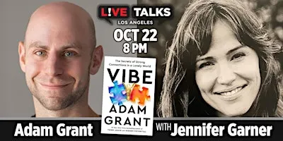 Adam Grant with Jennifer Garner
