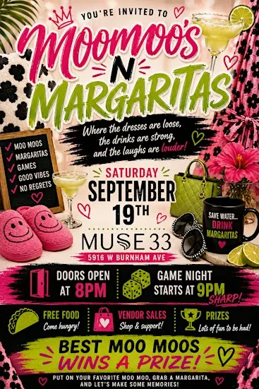 Moomoo’s N Margaritas Girls Night Game Night