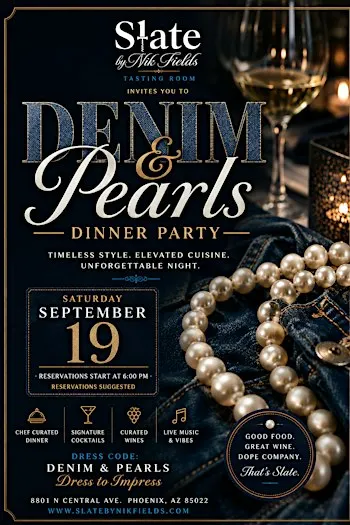 Denim & Pearls