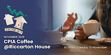 CPIA Coffee @ Riccarton House November 2026