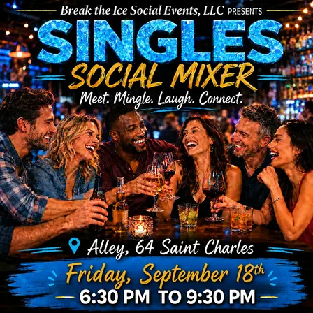 Singles Social Mixer St. Charles, IL Alley 64
