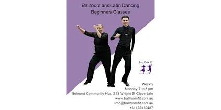 Beginners Ballroom and Latin Dancing Classes