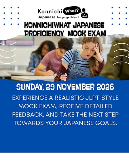 KonnichiWhat Japanese Proficiency Mock Exam 2026 N3