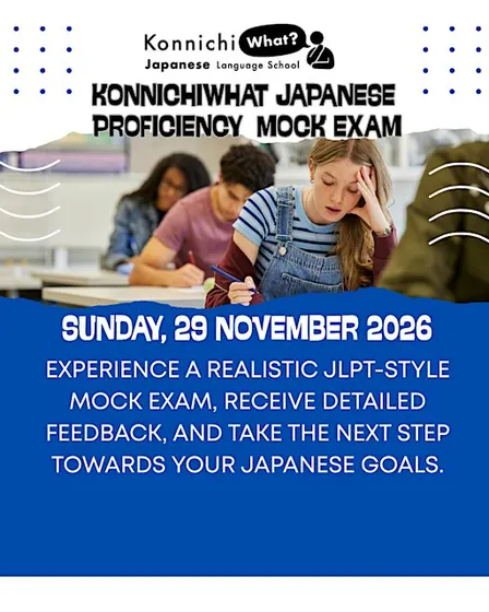 KonnichiWhat Japanese Proficiency Mock Exam 2026 N3