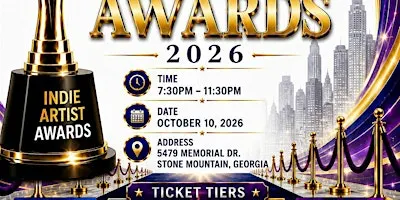 Sonic Entertainment 2nd Annual Indie Artist Awards Show