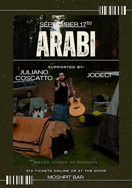 ARABI live at Moshpit