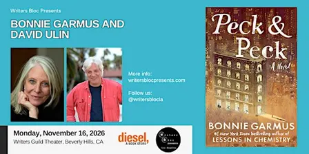 Writers Bloc and Diesel Bookstore Present Bonnie Garmus and David Ulin