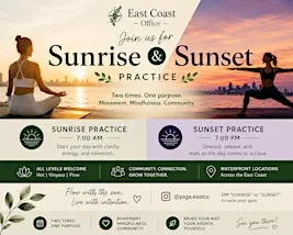 Golden Hour Vinyasa Yoga | East Coast Yoga