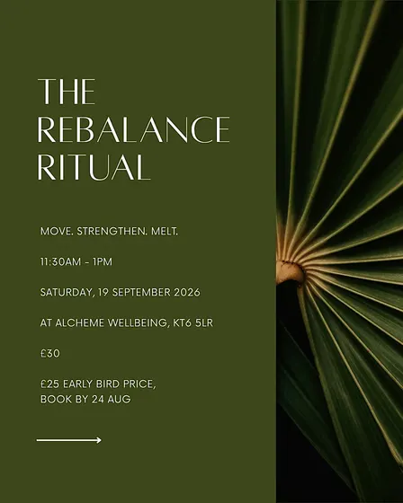 The Rebalance Ritual
