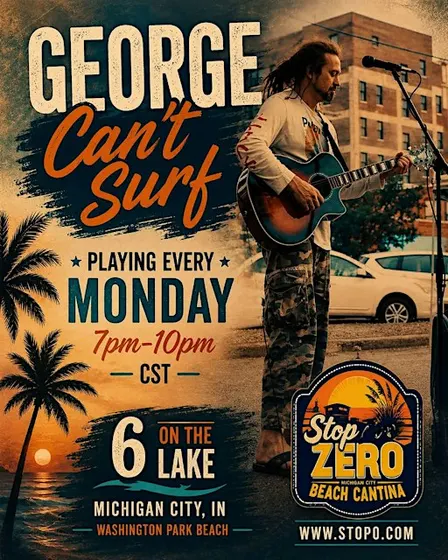 Stop Zero Beach Cantina-Live Music-George Can't Surf