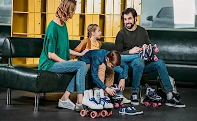 Saturday and Sunday Afternoon Roller Skating
