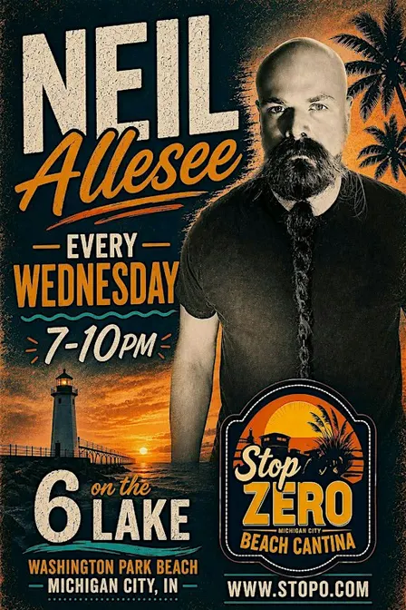 Stop Zero Beach Cantina-Live Music-Neil Allesee
