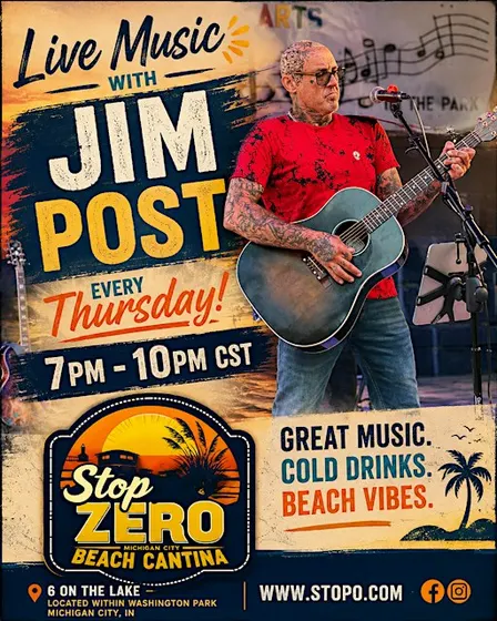 Stop Zero Beach Cantina-Live Music-Jim Post